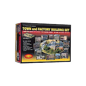 Town & Factory Building Set