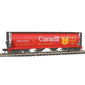 4 Bay Cylindrical Covered Hopper - Canada Grain 606902