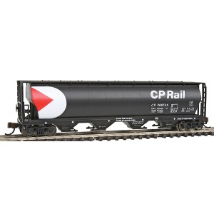 4 Bay Cylindrical Covered Hopper - CP Rail 388500