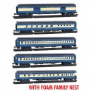 Blue Comet Heavyweight Passenger Cars (5pk)