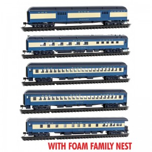 Virginia Railway Express Gallery Bi Level Commuter Train 3 Car Set