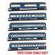 Virginia Railway Express Gallery Bi Level Commuter Train 3 Car Set