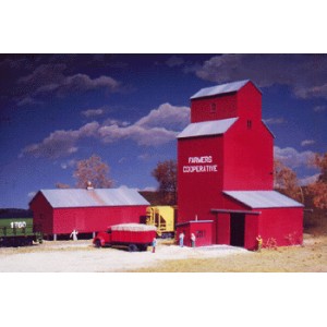 Farmers Co-op Rural Grain Elevator