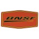 BNSF Metal Sign