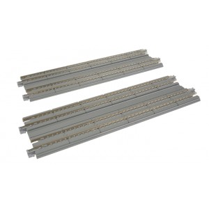 Unitrack Concrete Slab Double Track 186mm (7 5/16")(2pk)