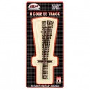 Code 55 Track w/Nickel-Silver Rail & Brown Ties - No 5 Right Hand Turnout