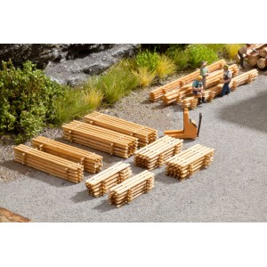 Wood Plank Piles (8pcs)