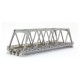 Unitrack Double Track Truss Bridge - 248mm (9 3/4") Silver