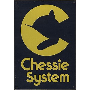 Chessie System Metal Sign