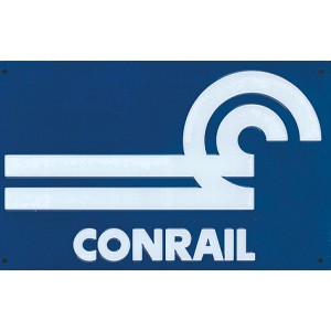 Conrail Metal Sign