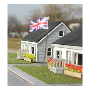 Union Jack & Pole (3pk)