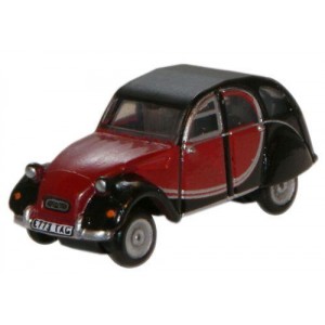 NCT001 Citroen 2CV Charleston - Maroon/Black