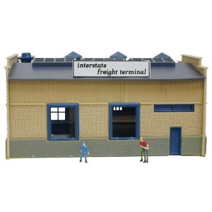 CF Truck Depot (Lighted w/Two Figures)