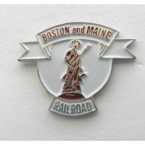 Boston & Maine Pin Badge