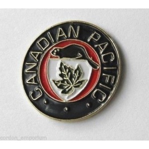 Canadian Pacific Circular Pin Badge