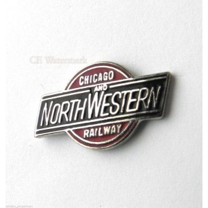 Chicago & North Western Pin Badge