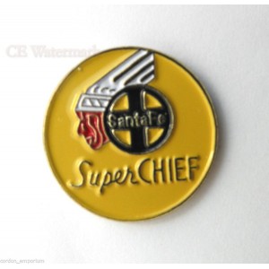 Santa Fe Super Chief Pin Badge