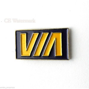 VIA Rail Pin Badge