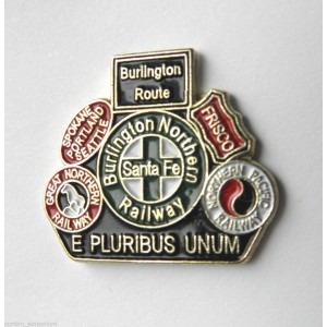 BNSF Multi Pin Badge