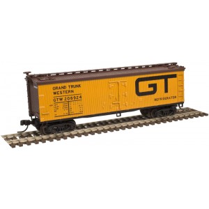 40' Wood Reefer - Grand Trunk Western 206924