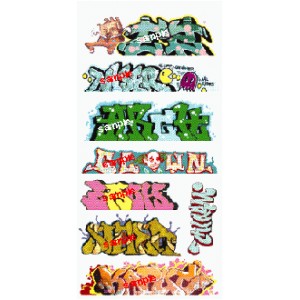 Graffiti Decals Mega Set 5 (8pk)