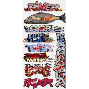Graffiti Decals Mega Set 7 (9pk)