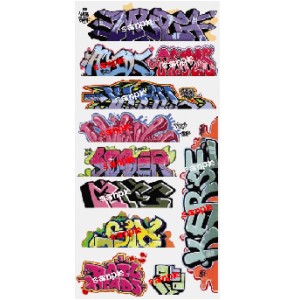 Graffiti Decals Mega Set 10 (8pk)