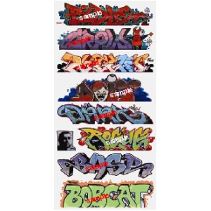 Graffiti Decals Mega Set 9 (9pk)