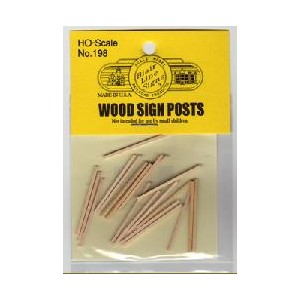 Wood Sign Posts (20pk)