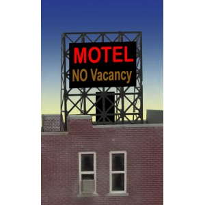 Flashing Billboard - Motel