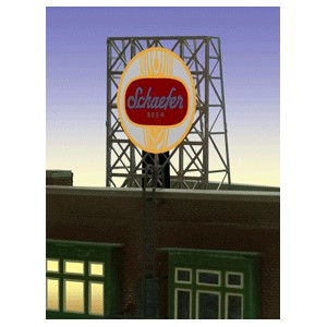 Flashing Billboard - Schaefer Beer