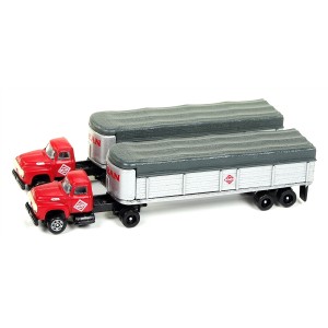 1954 Ford Tractor/Covered Wagon - McLean Trucking (2pk)