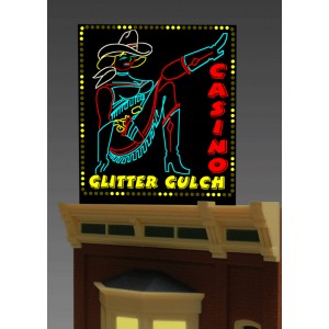 Flashing Billboard - Glitter Gulch Casino