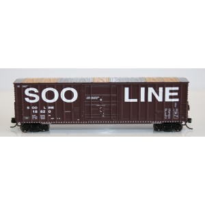 SOO 7 Post Box Car - Soo Line BCR 18824