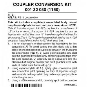 (1150) Atlas RS11 Conversion Kit (1pr)