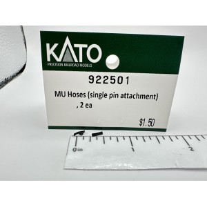 MU Hoses (Single Pin Attachment)(2pk)