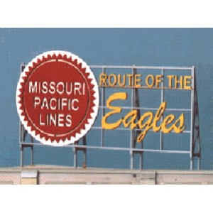 Missouri Pacific Rooftop Billboard