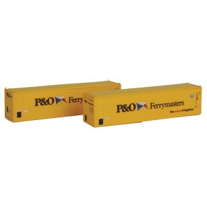 40' Hi-Cube Container - P&O Ferrymasters (2pk)