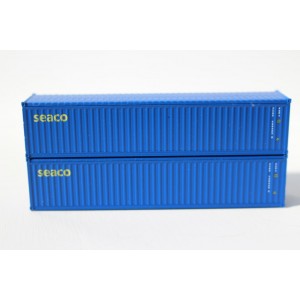 40' Corrugated Side Open/Canvas Top Containers - SEACO (2pk)