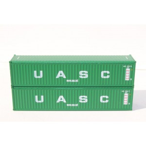 40' Corrugated Side Open/Canvas Top Containers - UASC (2pk)