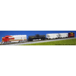 F7 Freight Train Set - Santa Fe (DCC Equipped)