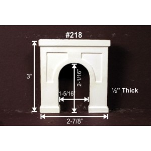 Tunnel Portal - Modern Concrete Single-Track 