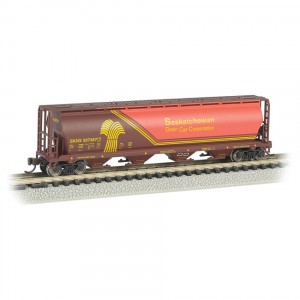 4 Bay Covered Hopper - Saskatchewan 397387