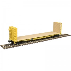 48' GSI Bulkhead Flat Car - Frisco 5688