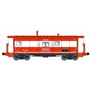 Int Ph 4 Bay Window Caboose - Frisco 1726