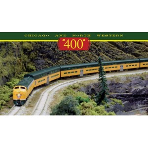 Chicago & NorthWestern "400" Boxed Train Set