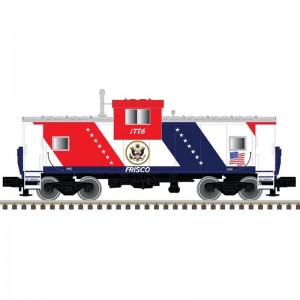 Extended Vision Caboose - Frisco Bicentennial 1776