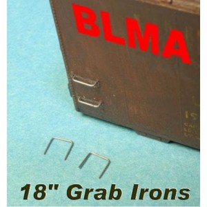 18" Straight Grab Irons (20pk)
