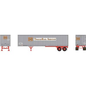 40' Fruehauf Z-Van Smooth Trailer - Clinchfield 205376