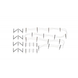 Barbed Wire Fence (15pcs)